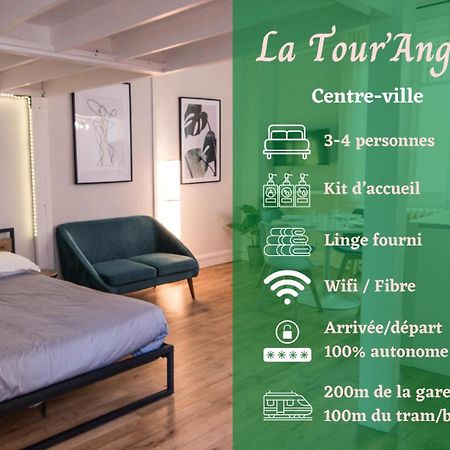 Appartement Hypercentre - Gare - La Tour'Angel à Tours Extérieur photo